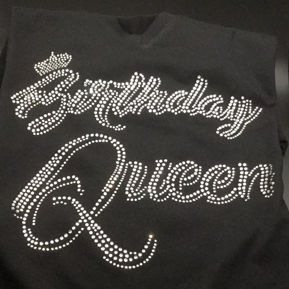 Birthday Queen Rhinestone Shirt
